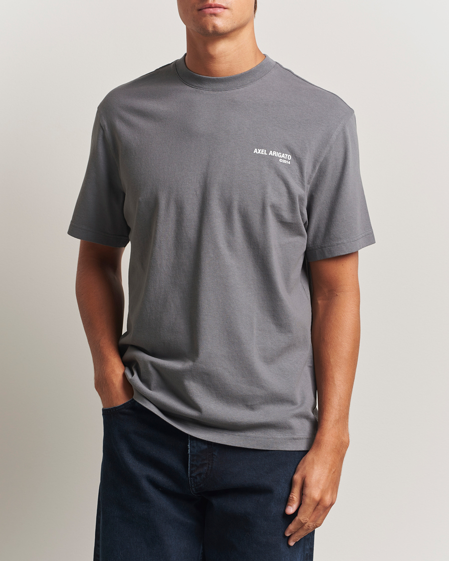 Herre | T-Shirts | Axel Arigato | Legacy T-Shirt Steel Grey