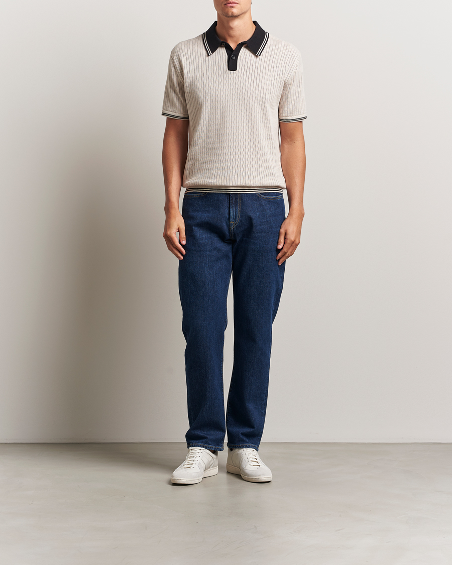 Herre | Pikéer | PS Paul Smith | Knitted Polo Off White