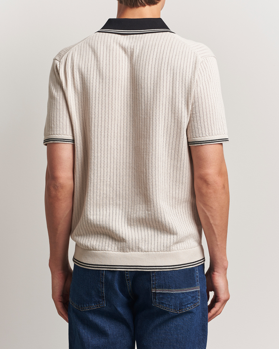 Herre | Pikéer | PS Paul Smith | Knitted Polo Off White