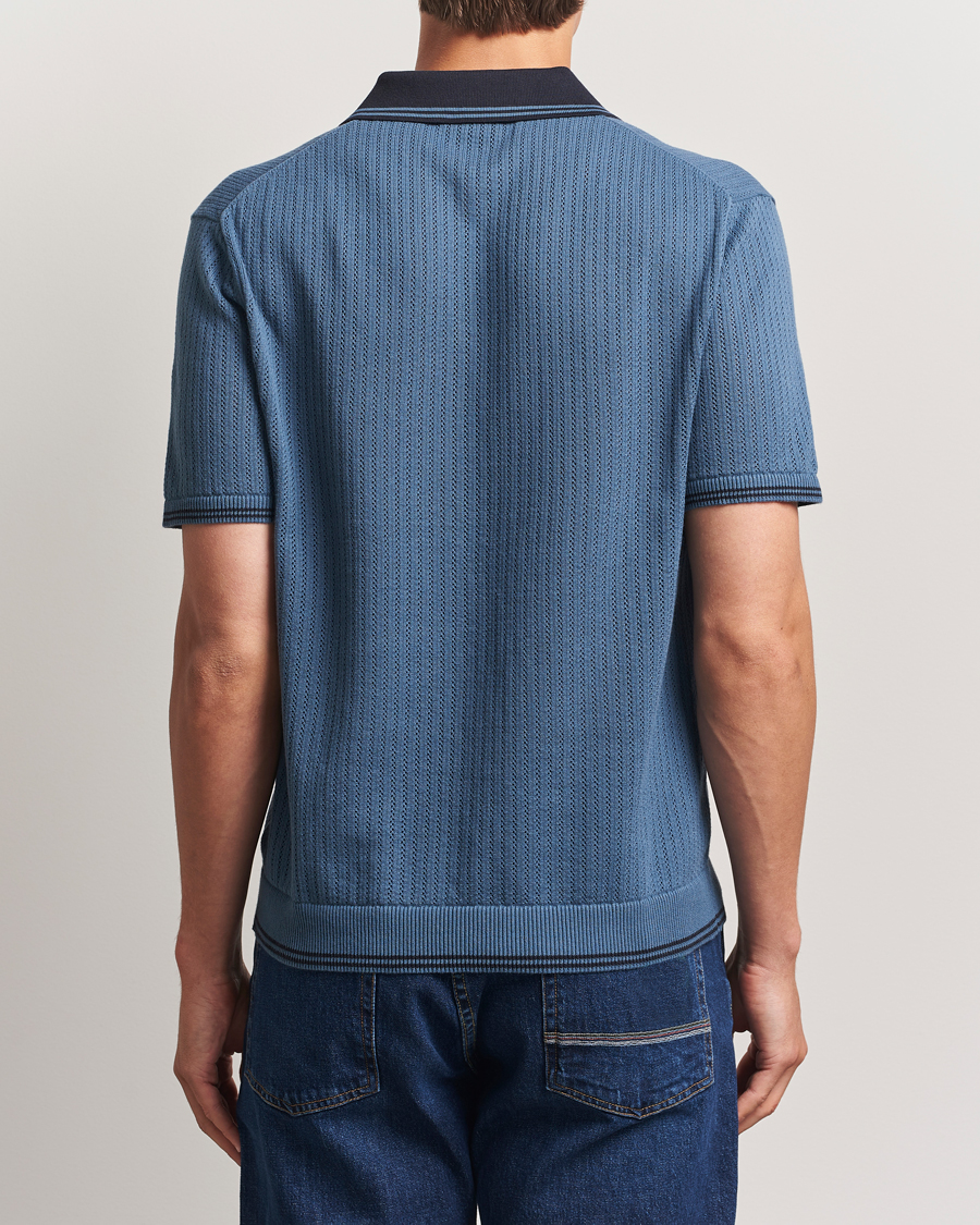 Herre | Pikéer | PS Paul Smith | Knitted Polo Blue