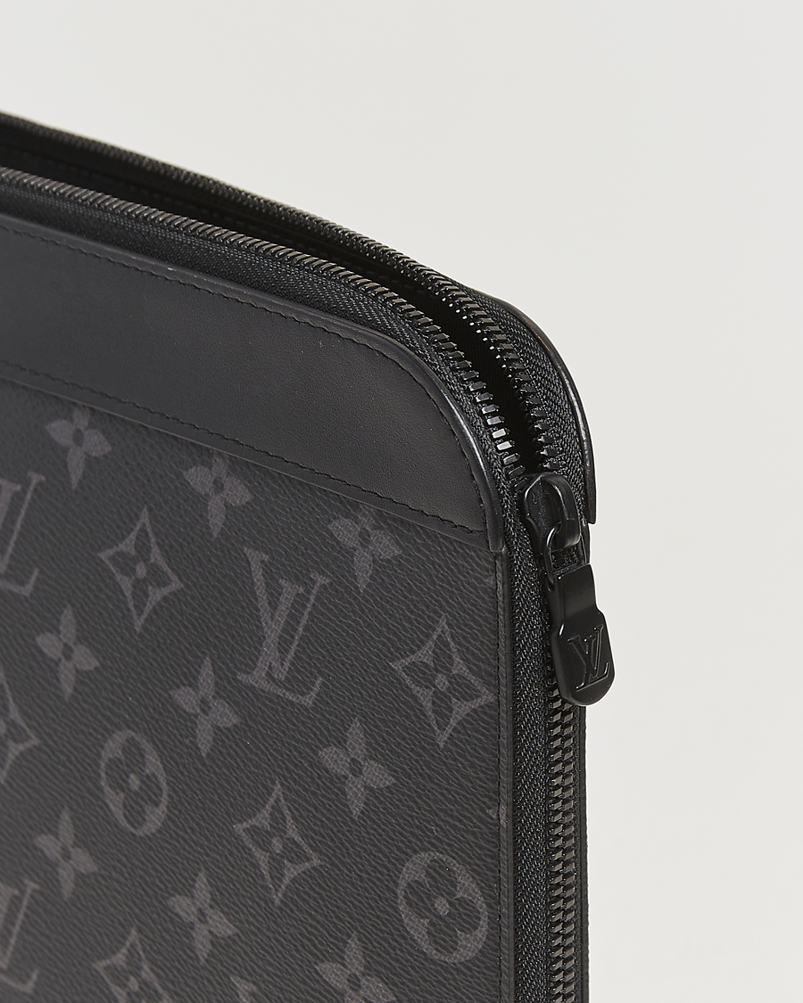 Herre | Pre-Owned & Vintage Bags | Louis Vuitton Pre-Owned | Pochette Jour Monogram Eclipse