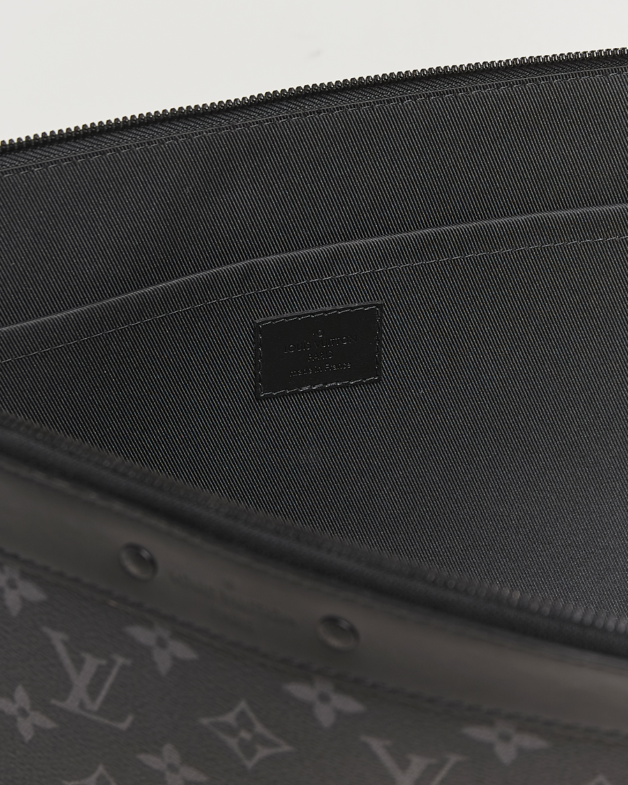 Herre | Pre-Owned & Vintage Bags | Louis Vuitton Pre-Owned | Pochette Jour Monogram Eclipse