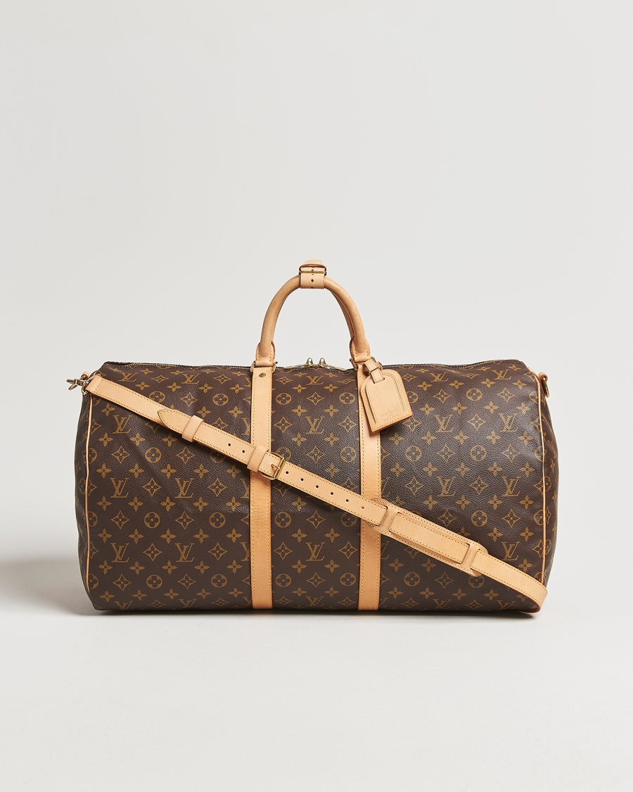 Herre | Pre-Owned & Vintage Bags | Louis Vuitton Pre-Owned | Keepall 55 Bandoulière Monogram