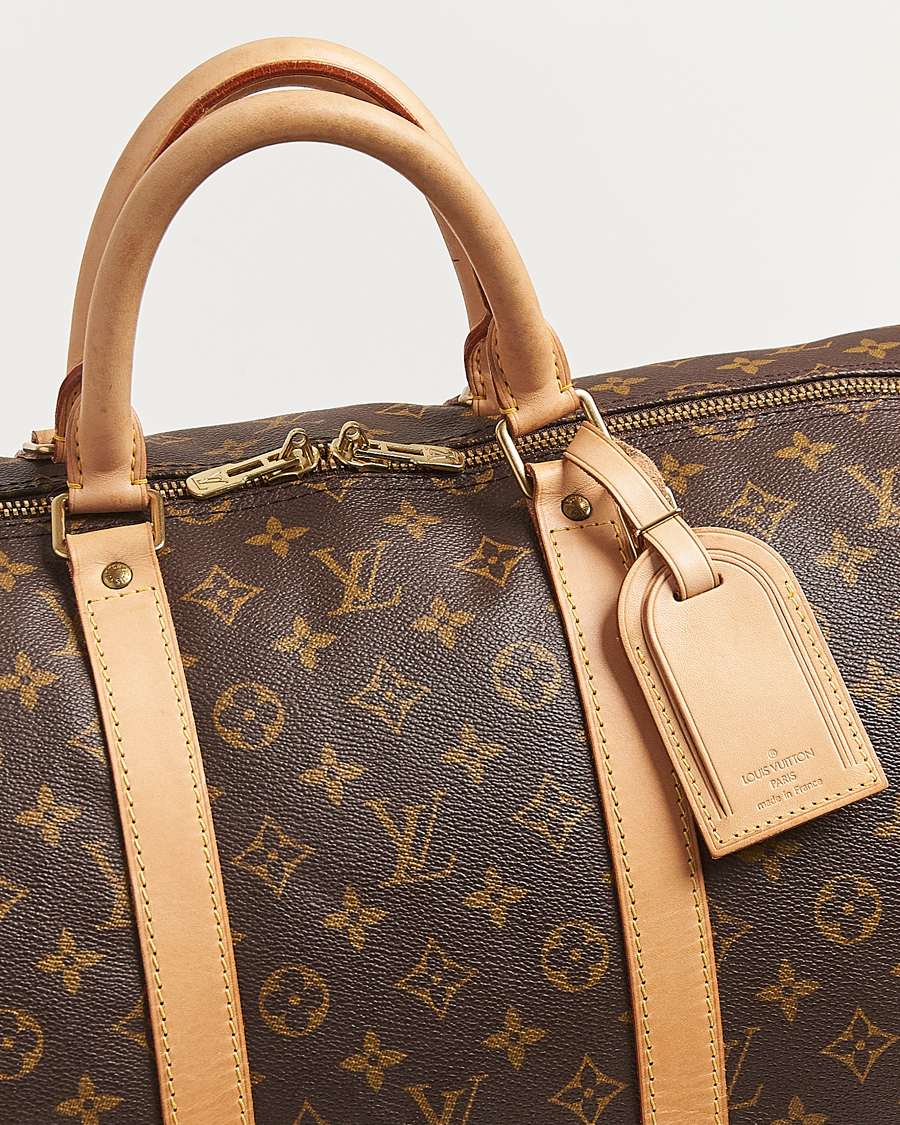 Herre | Pre-Owned & Vintage Bags | Louis Vuitton Pre-Owned | Keepall 55 Bandoulière Monogram