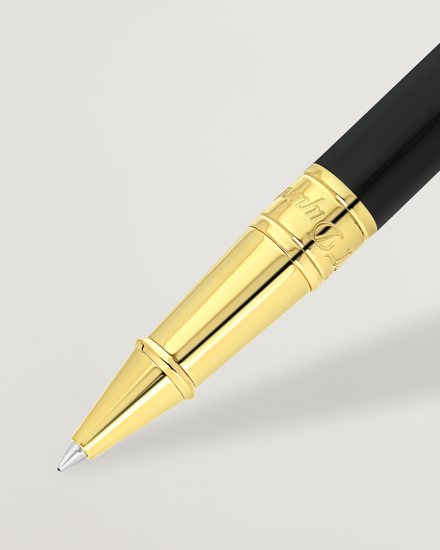 Herre | Penner | S.T. Dupont | D-Initial Rollerball Pen Black/Golden