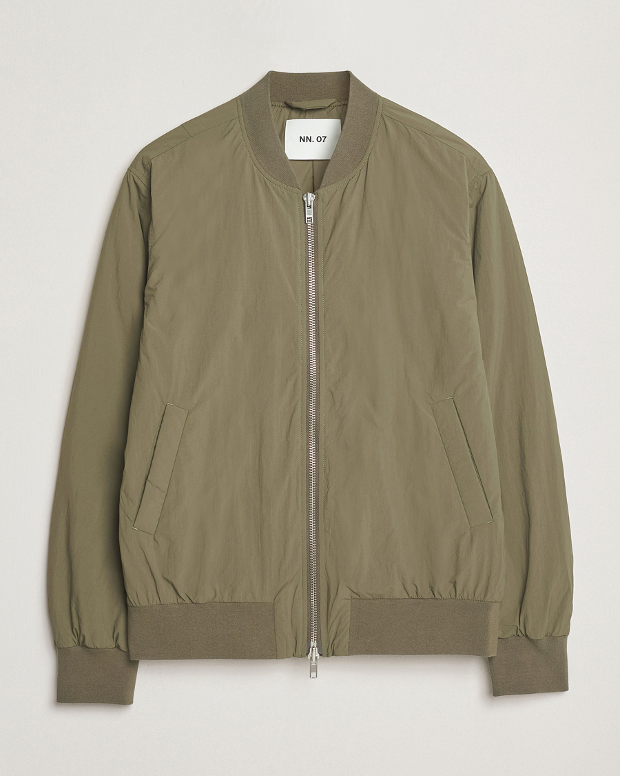 Herre | Jakker | NN07 | Dixon Bomber Jacket Capers Green