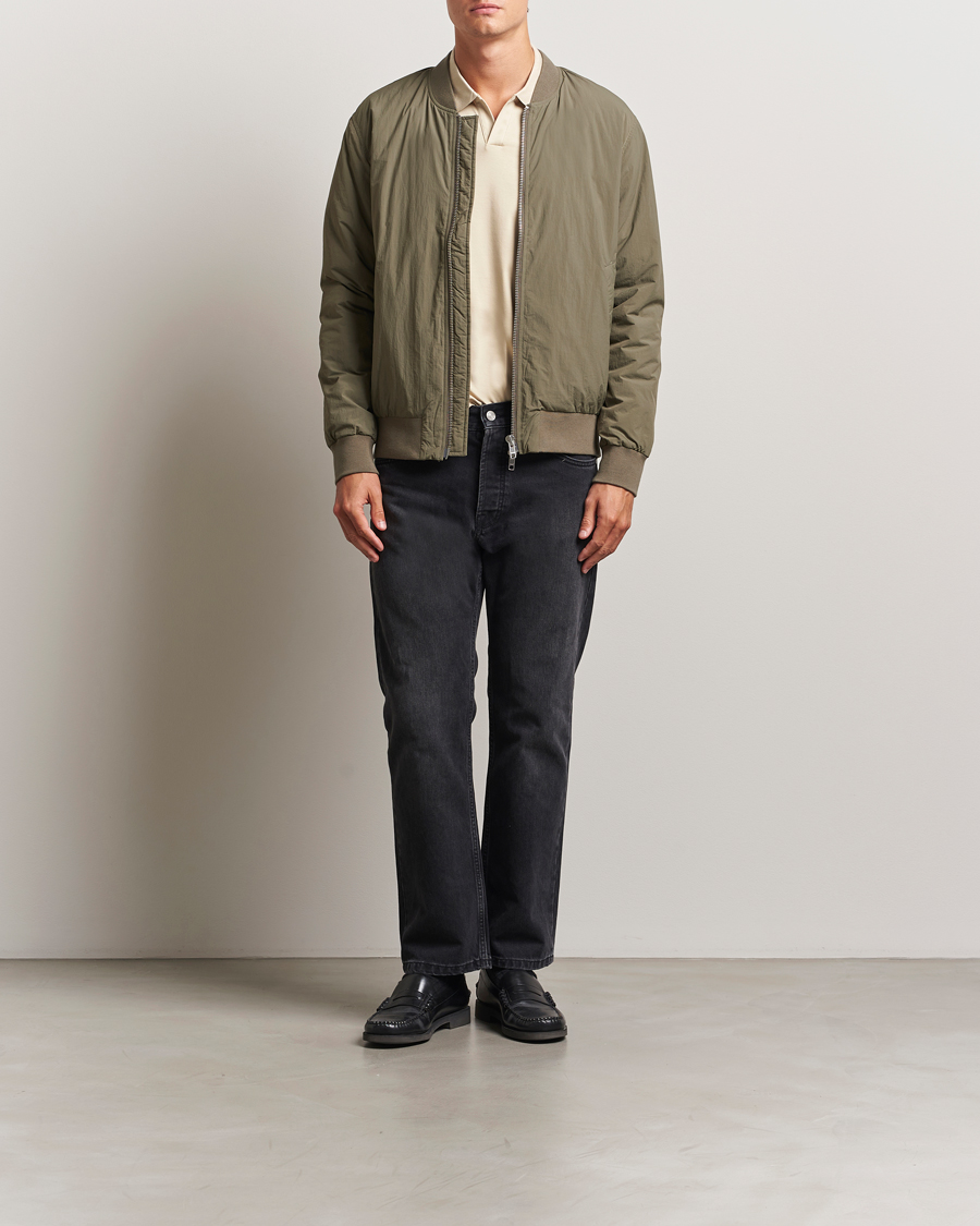 Herre | Jakker | NN07 | Dixon Bomber Jacket Capers Green