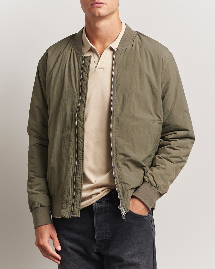 Herre | Jakker | NN07 | Dixon Bomber Jacket Capers Green
