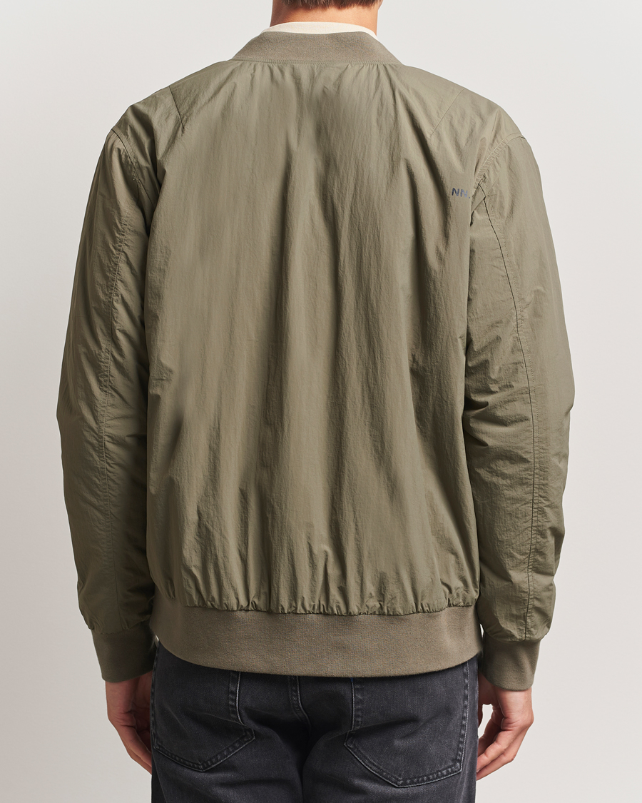Herre | Jakker | NN07 | Dixon Bomber Jacket Capers Green