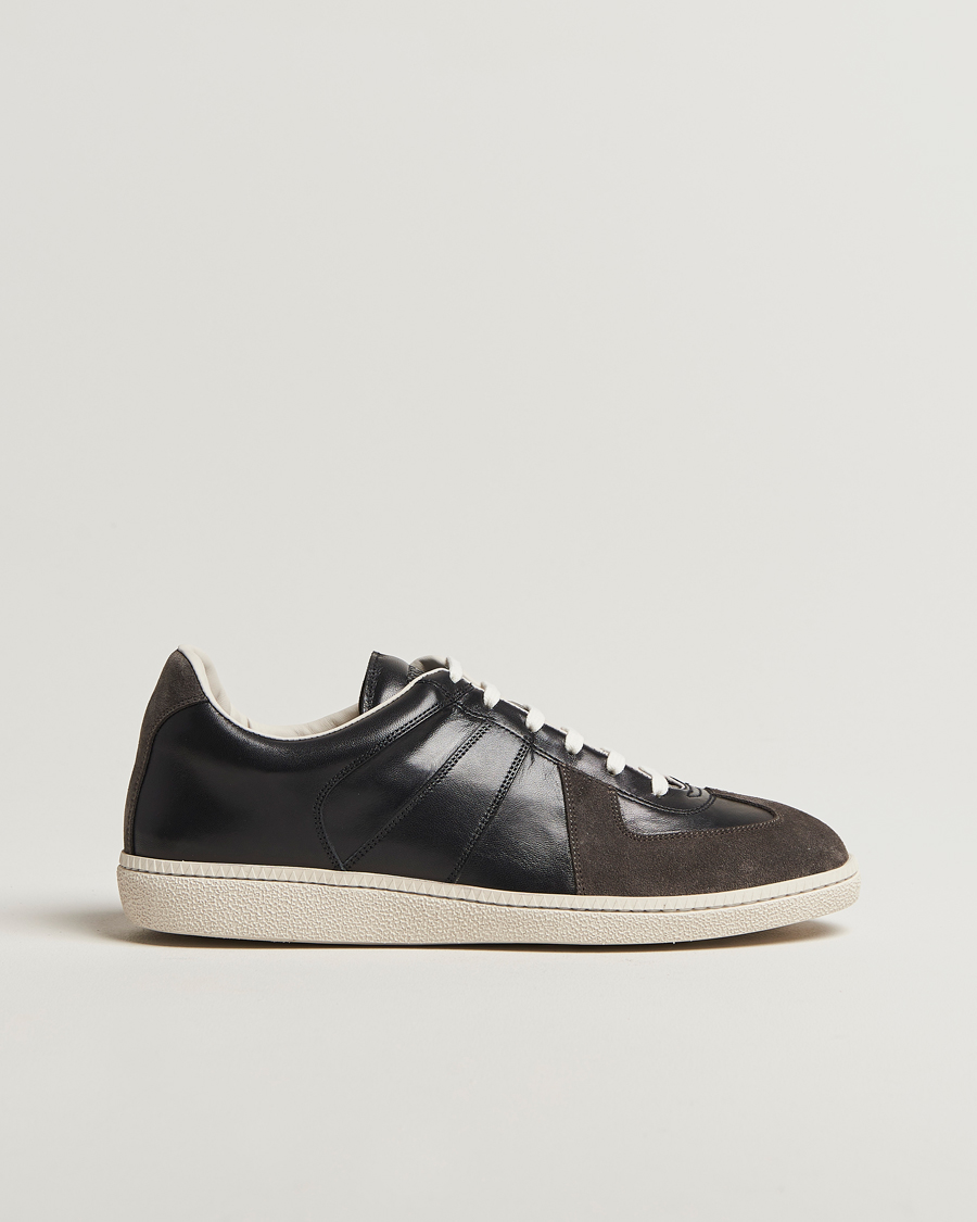 Herre | Sneakers | Sweyd | Nappa/Suede Army Trainer Faded Black