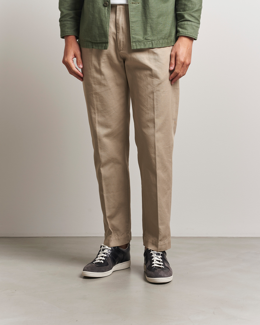 Herre | Sneakers | Sweyd | Nappa/Suede Army Trainer Faded Black