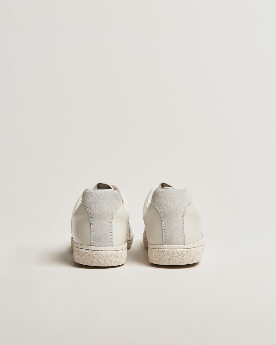 Herre | Sneakers | Sweyd | Nappa/Suede Army Trainer White