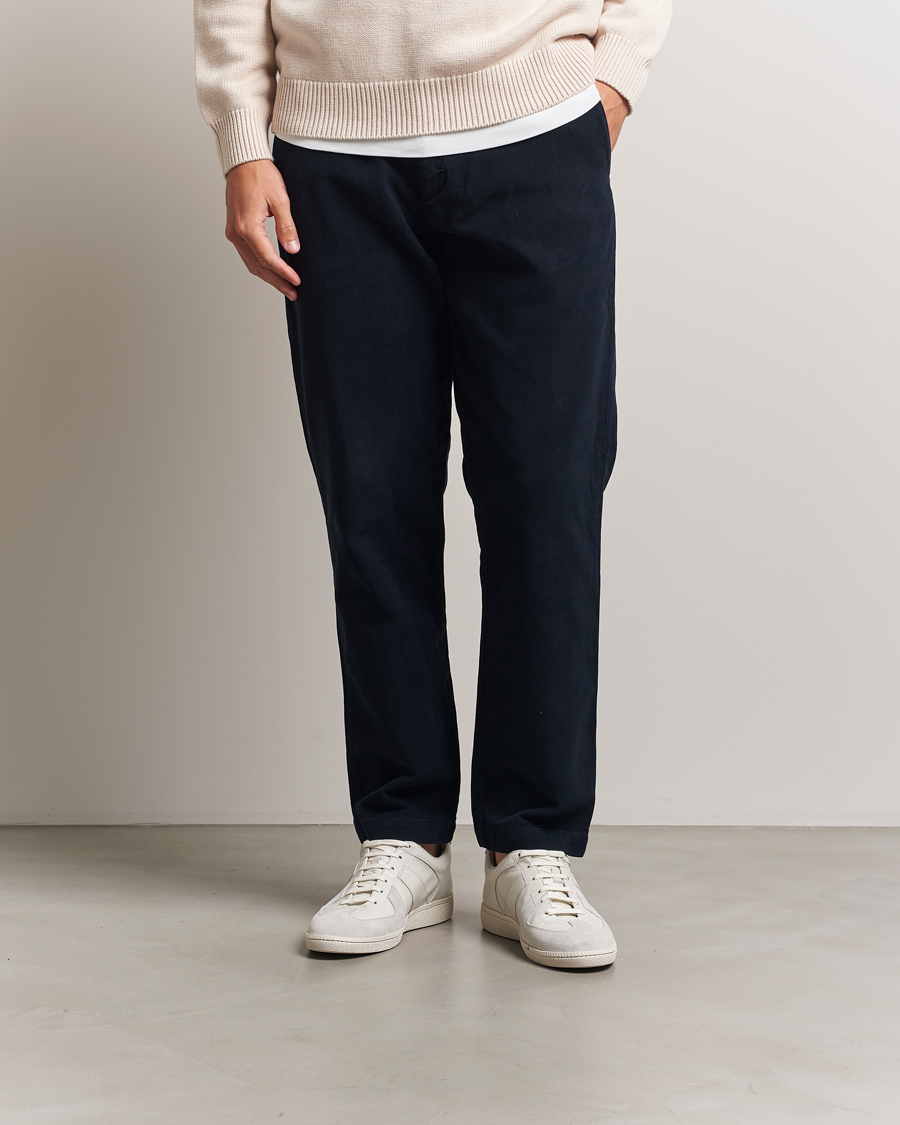 Herre | Sneakers | Sweyd | Nappa/Suede Army Trainer White