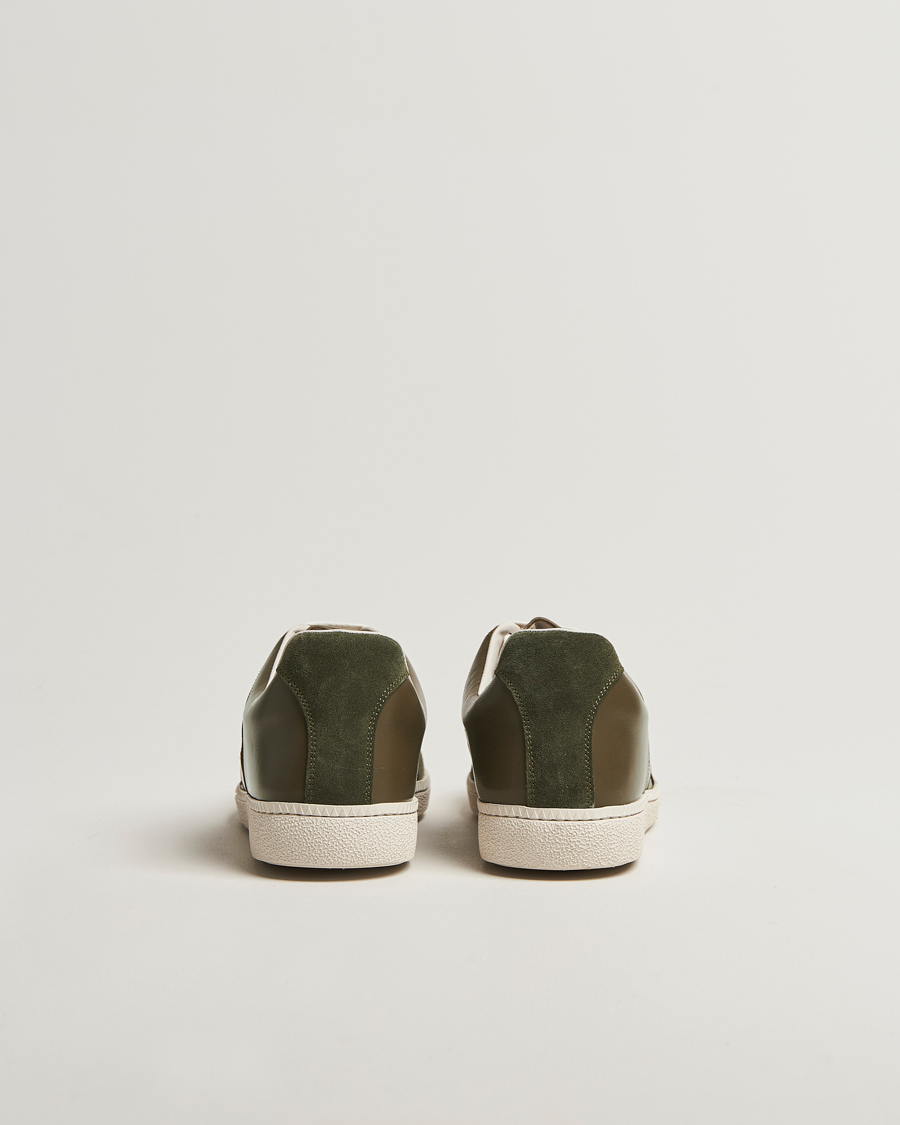 Herre | Sneakers | Sweyd | Nappa/Suede Army Trainer Green