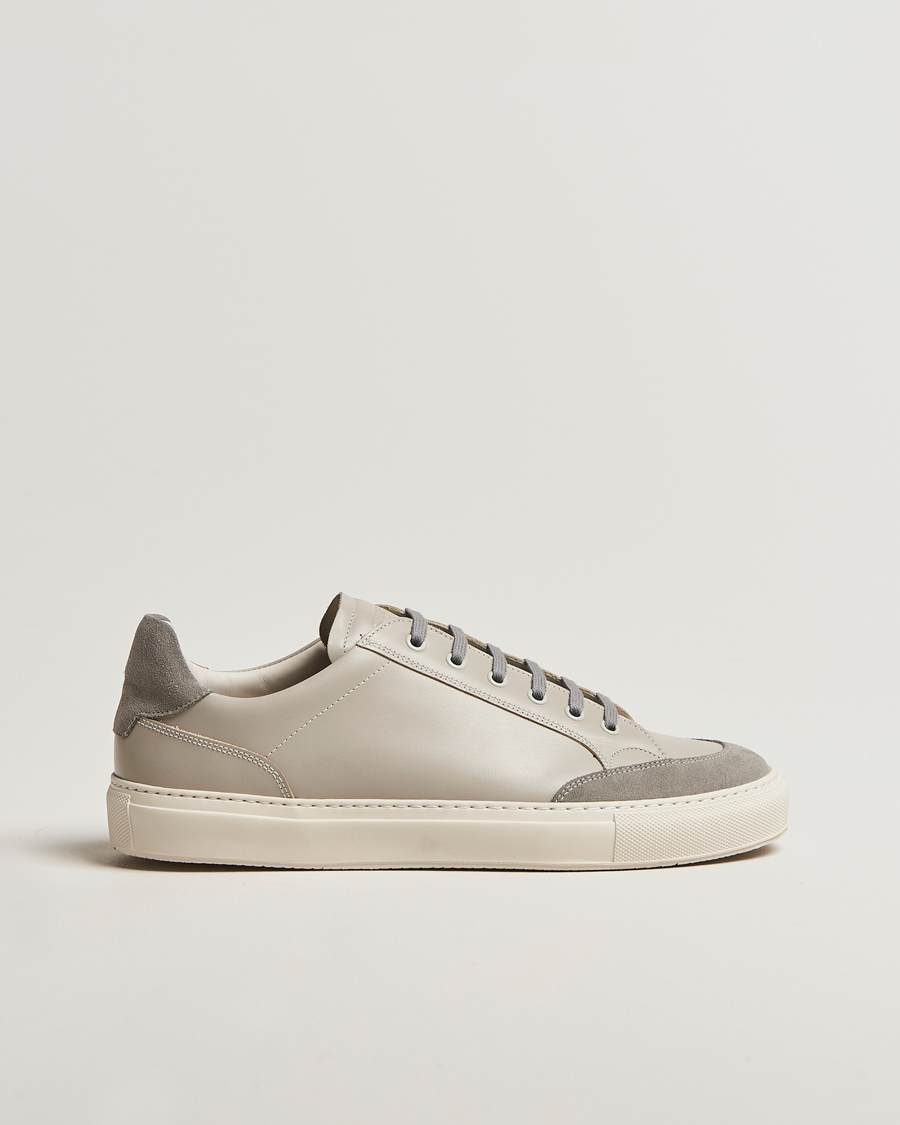 Herre | Sneakers | Sweyd | Center Leather/Suede Sneakers Grey