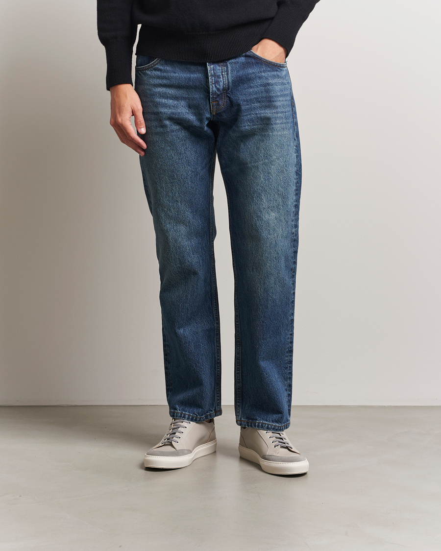 Herre | Sneakers | Sweyd | Center Leather/Suede Sneakers Grey