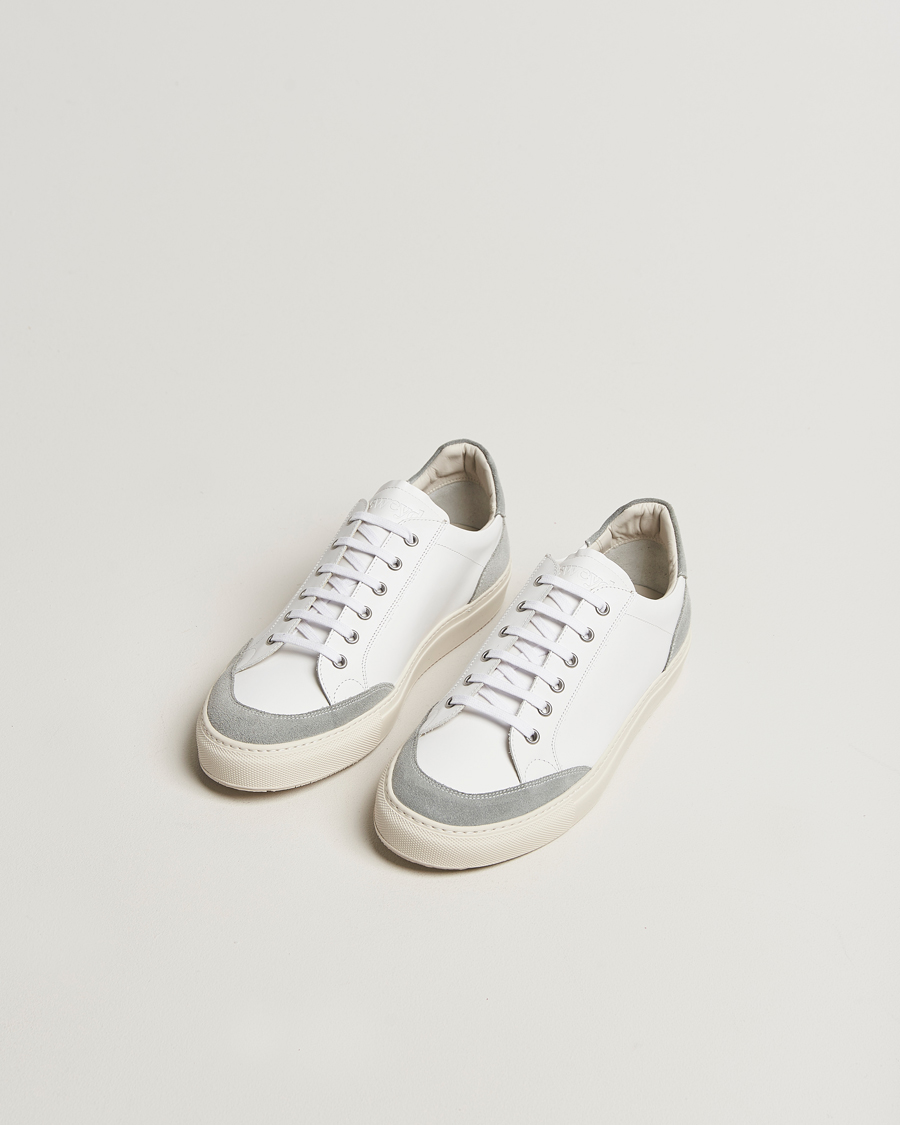 Herre | Sneakers | Sweyd | Center Leather/Suede Sneakers White