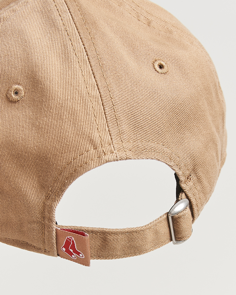 Herre | Hatter og capser | New Era | 9Twenty Washed Cotton Cap Beige Boston Red Sox