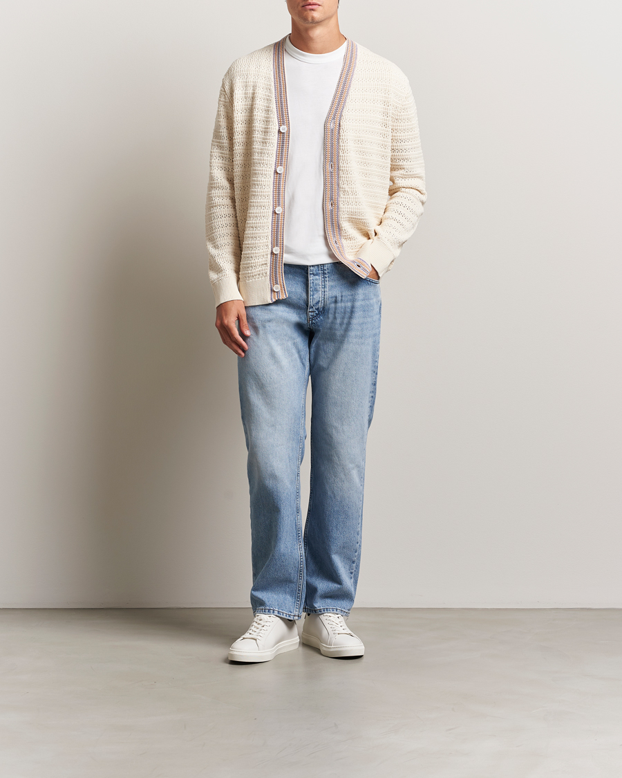 Herre | Gensere | NN07 | Josh Knitted Cardigan Ivory