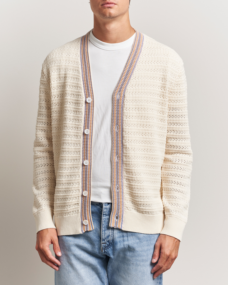 Herre | Gensere | NN07 | Josh Knitted Cardigan Ivory