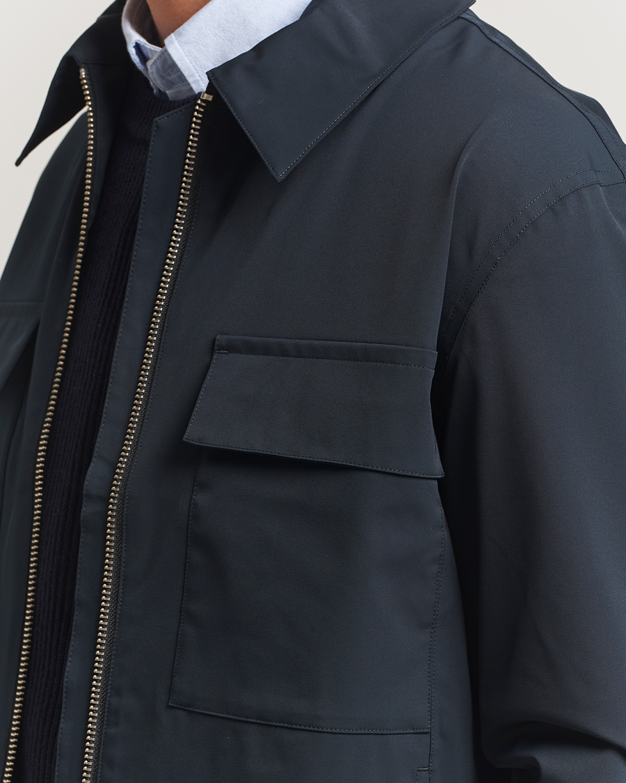 Herre | Jakker | NN07 | Alban Bomber Jacket Navy Blue