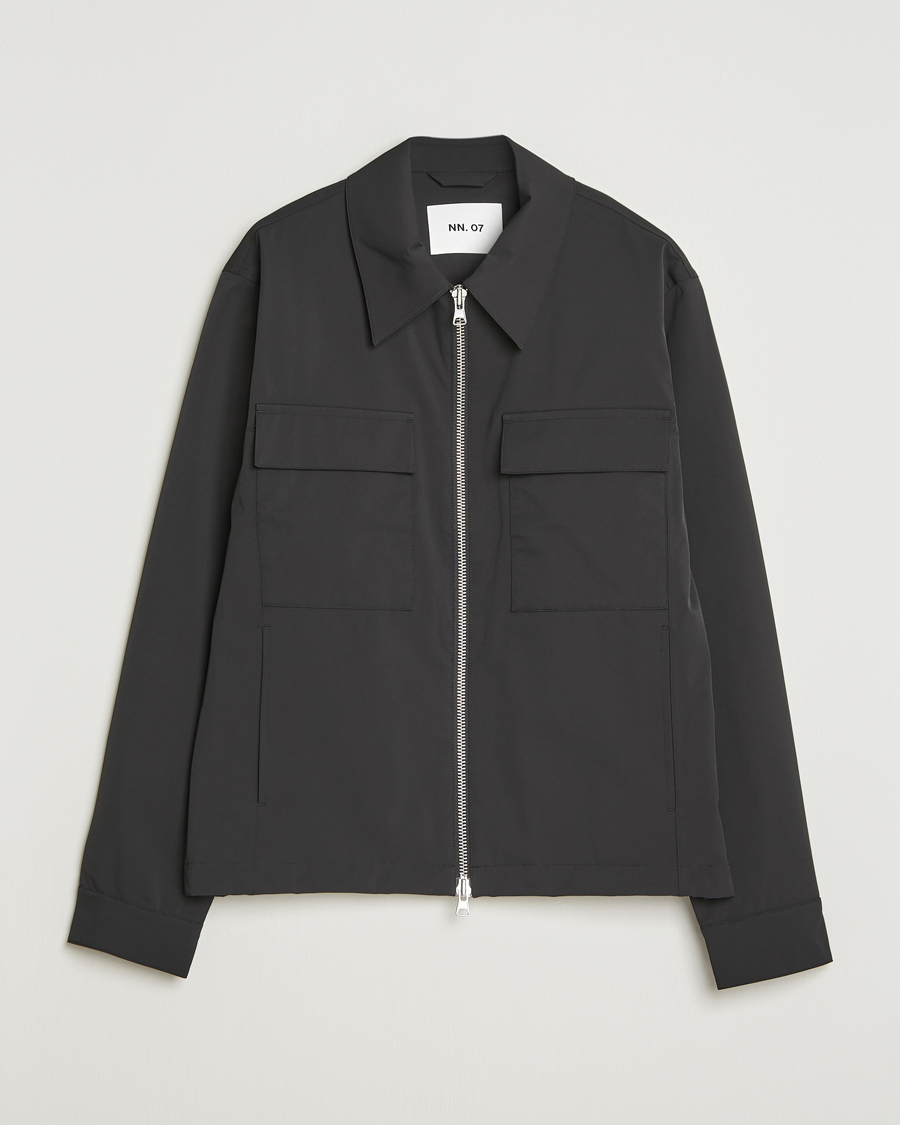Herre | Jakker | NN07 | Alban Bomber Jacket Black
