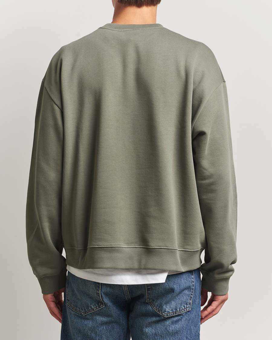 Herre | Gensere | NN07 | Dagon Crew Neck Sweatshirt Capers Green