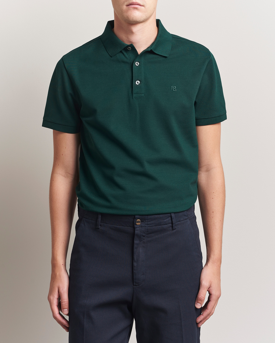 Herre | Pikéer | Ralph Lauren Purple Label | Short Sleeve Polo Moss Agate