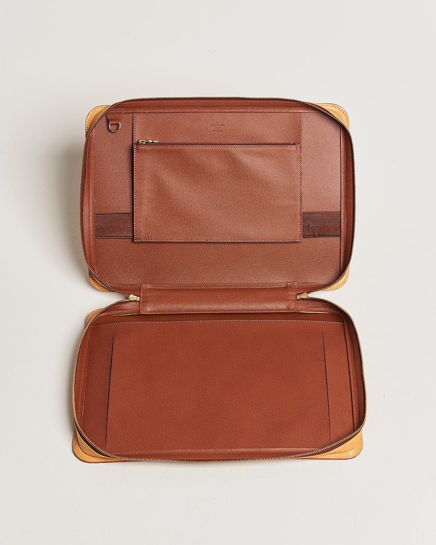 Herre | Pre-Owned & Vintage Bags | Louis Vuitton Pre-Owned | Briefcase Leather