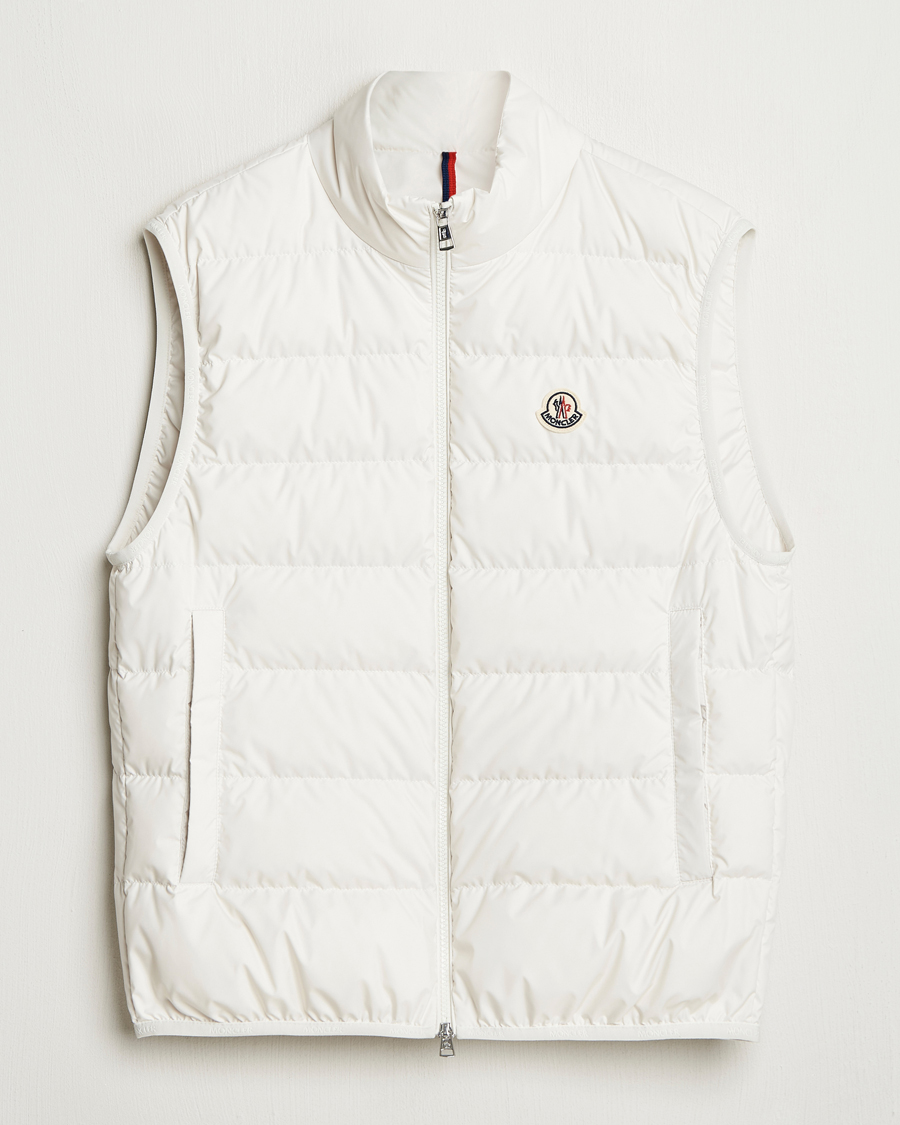 Herre | Vester | Moncler | Contrin Down Vest Off White