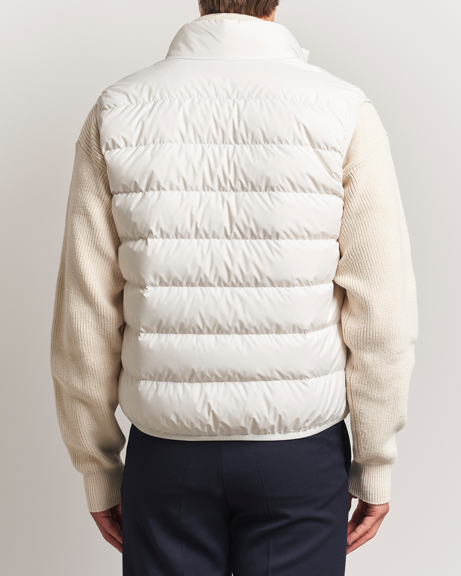 Herre | Jakker | Moncler | Contrin Down Vest Off White
