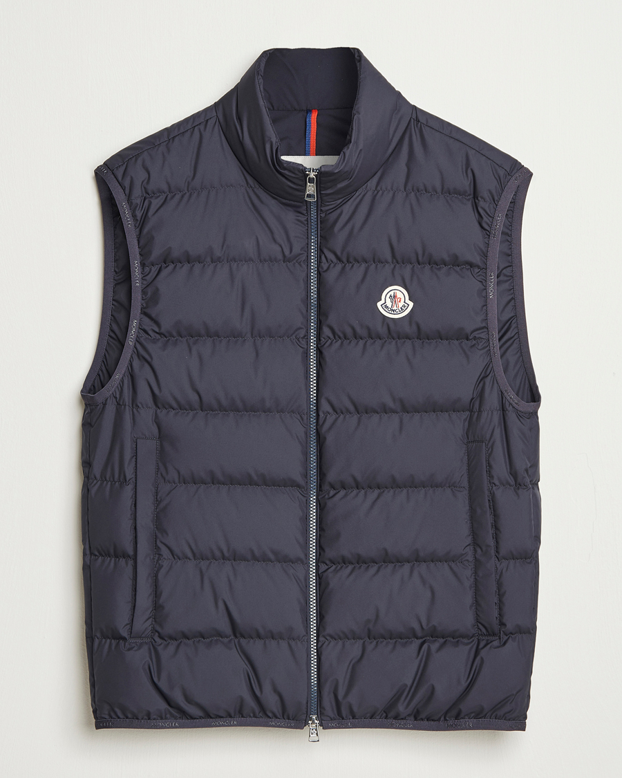 Herre | Vester | Moncler | Contrin Down Vest Navy