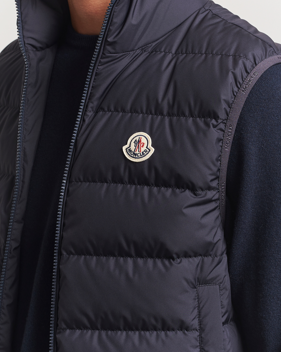 Herre | Vester | Moncler | Contrin Down Vest Navy
