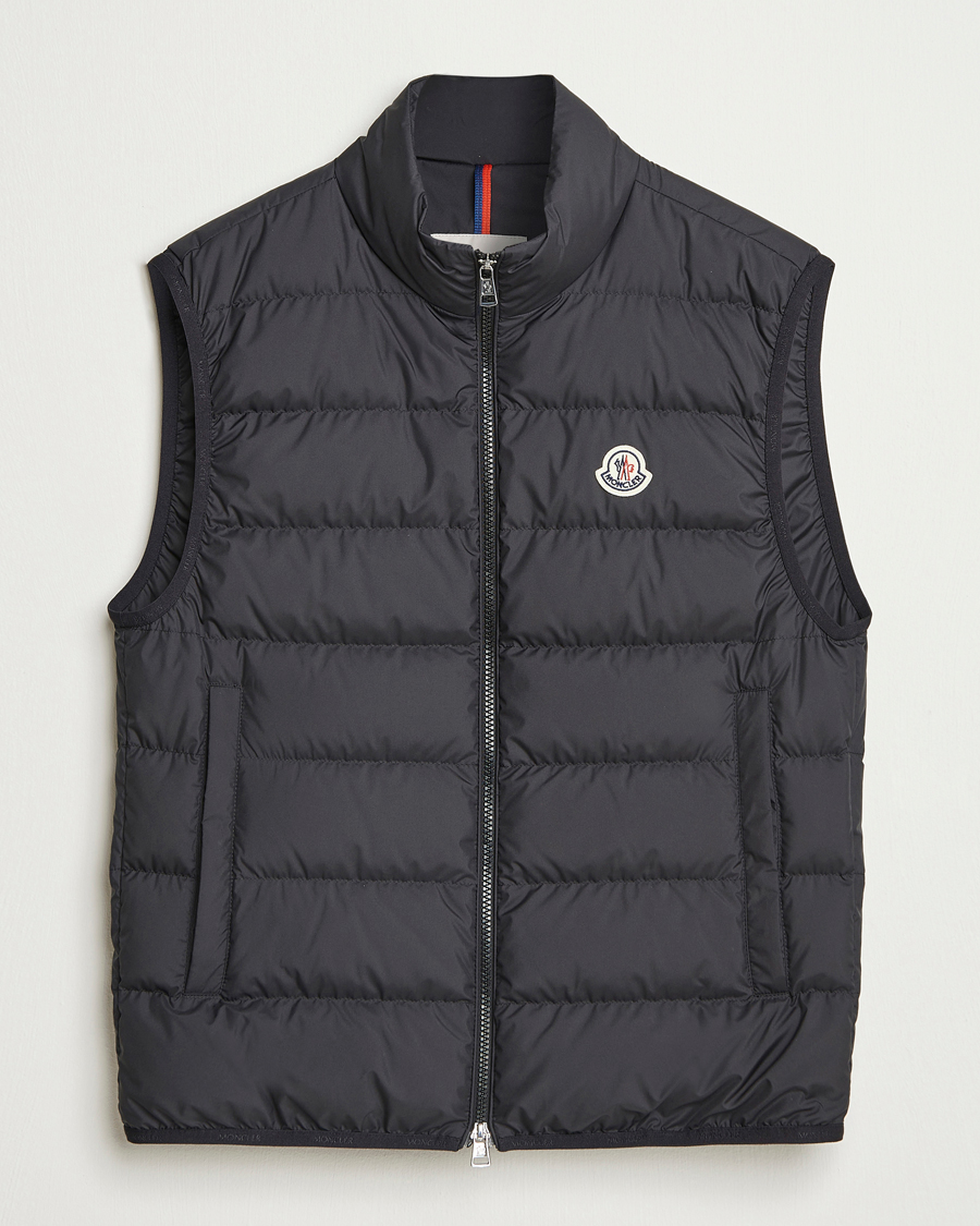 Herre | Jakker | Moncler | Contrin Down Vest Black