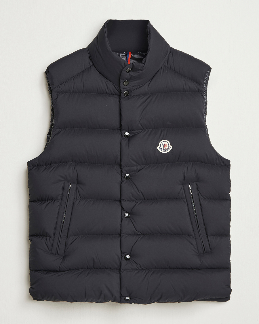 Herre | Vester | Moncler | Tibb Matte Down Vest Black