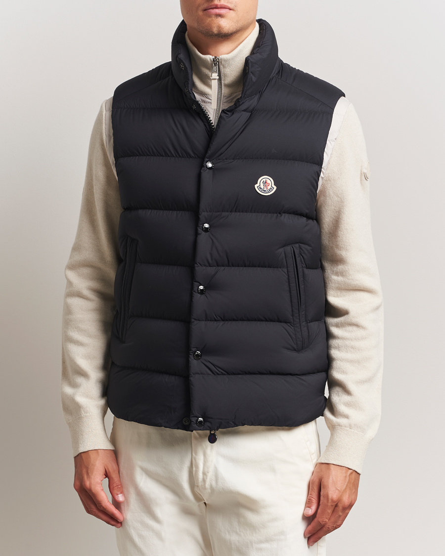 Herre | Jakker | Moncler | Tibb Matte Down Vest Black