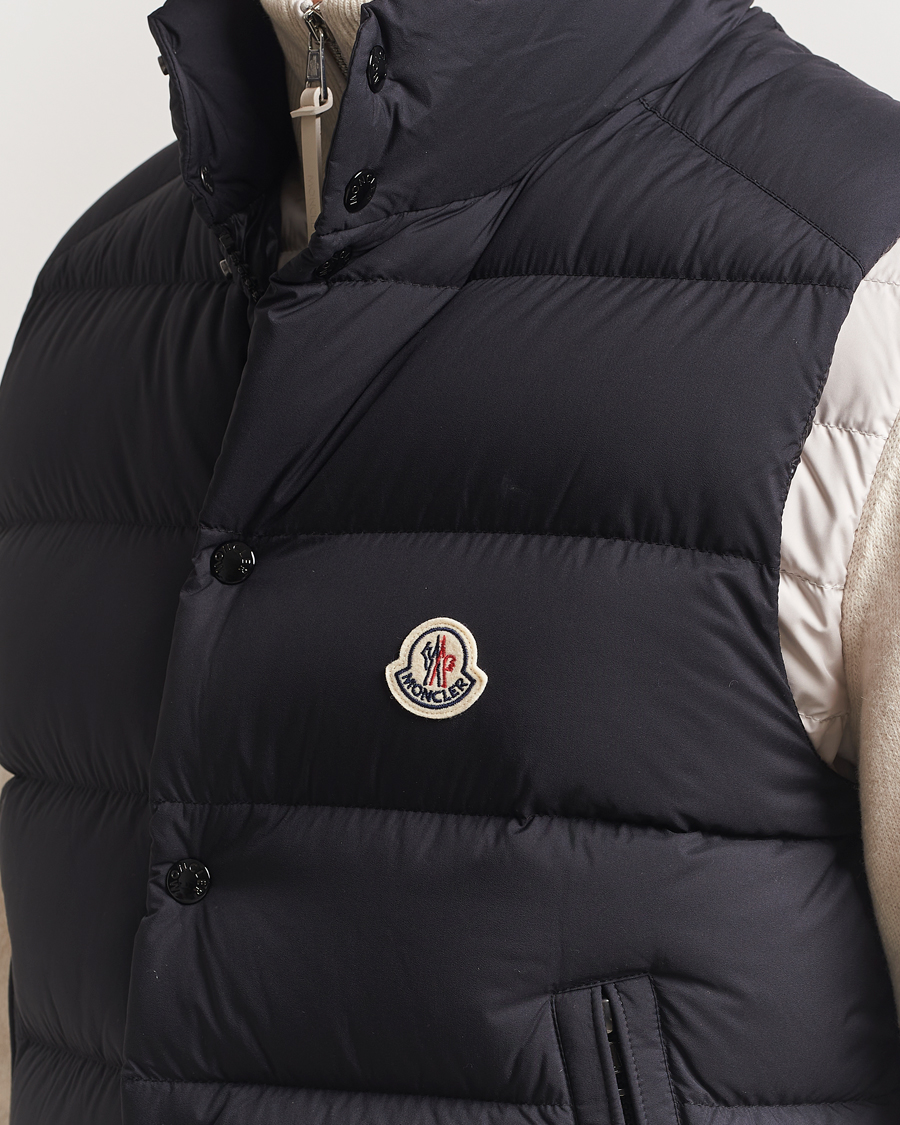 Herre | Jakker | Moncler | Tibb Matte Down Vest Black