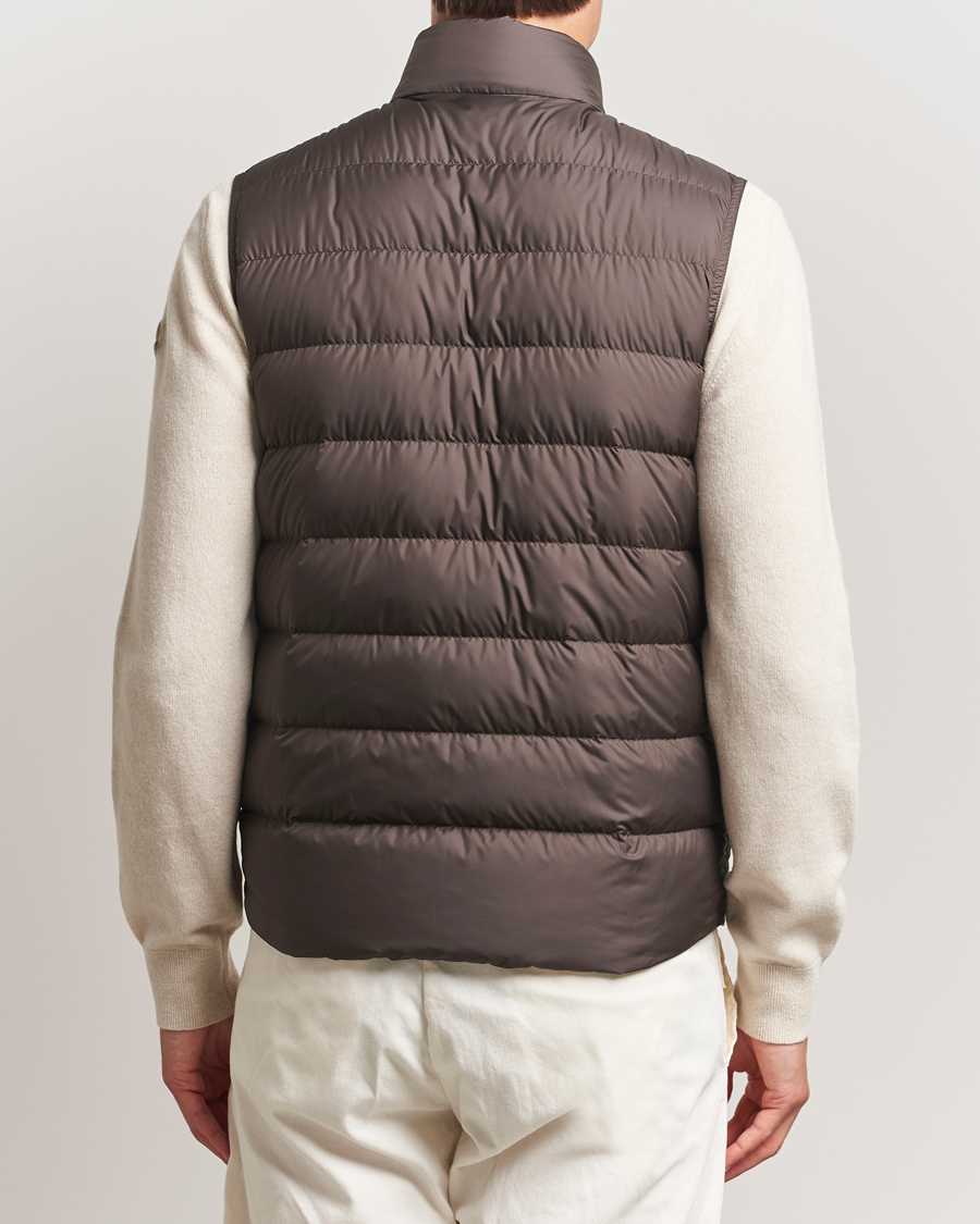Herre | Vester | Moncler | Treompan Down Vest Brown