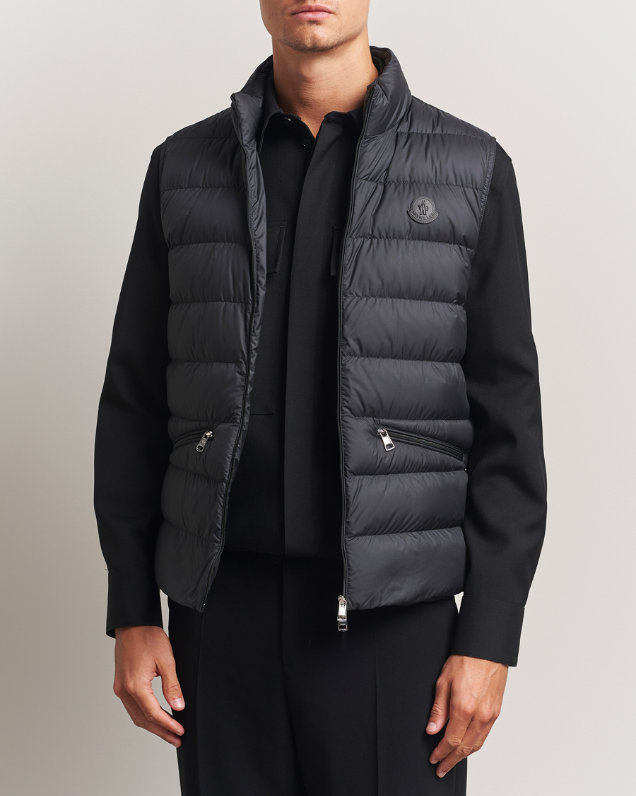 Herre | Vester | Moncler | Treompan Down Vest Black