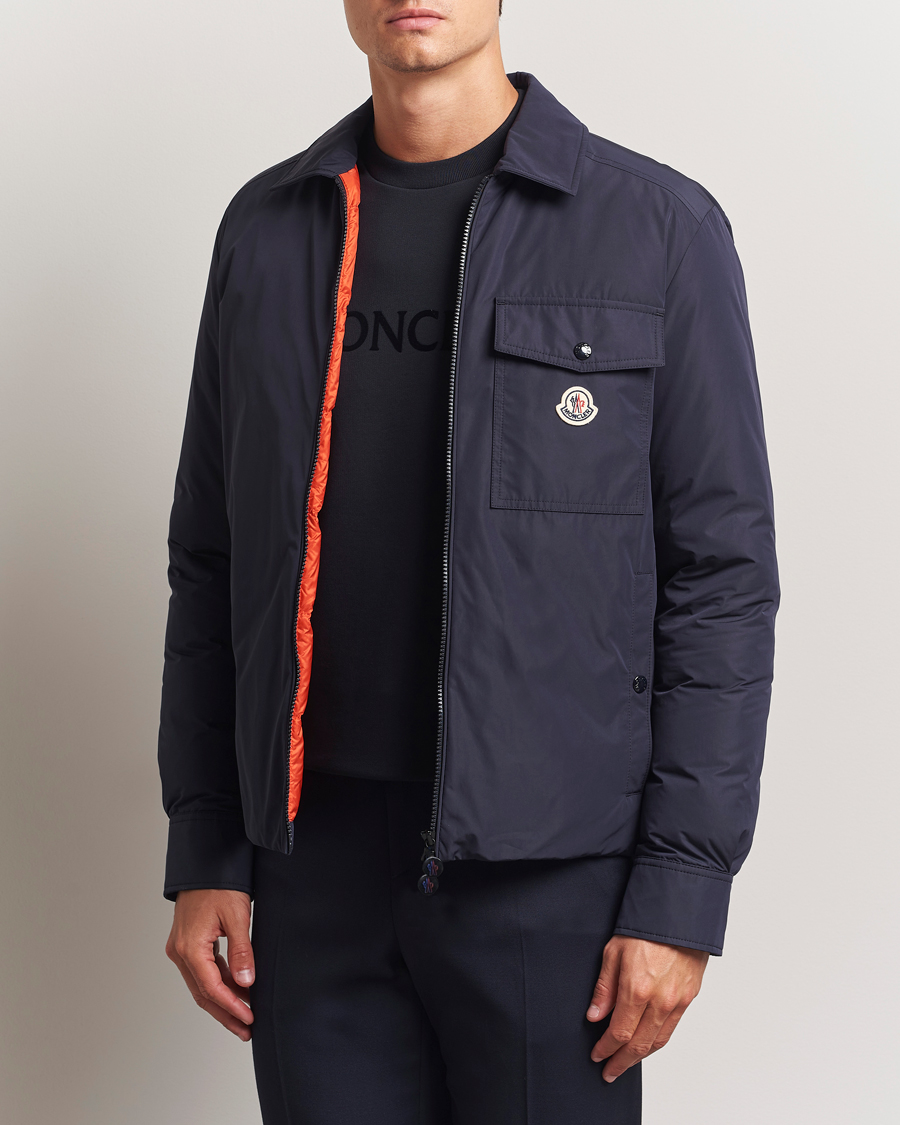 Herre | Jakker | Moncler | Vigeon Shirt Jacket Navy