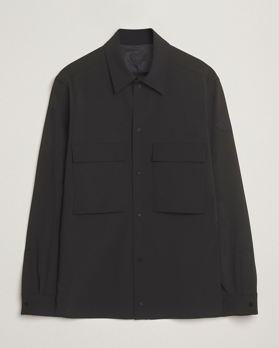 Herre | Skjorter | Moncler | Overshirt Black