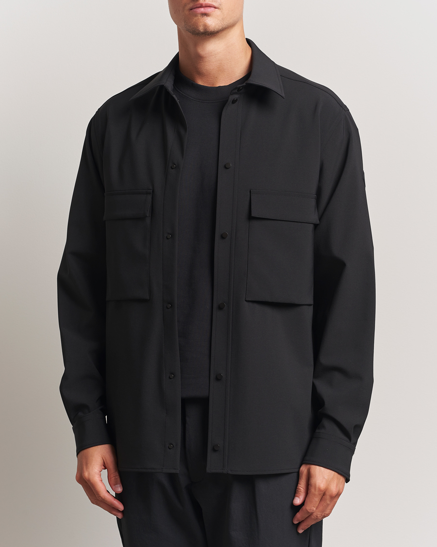Herre | Skjorter | Moncler | Overshirt Black
