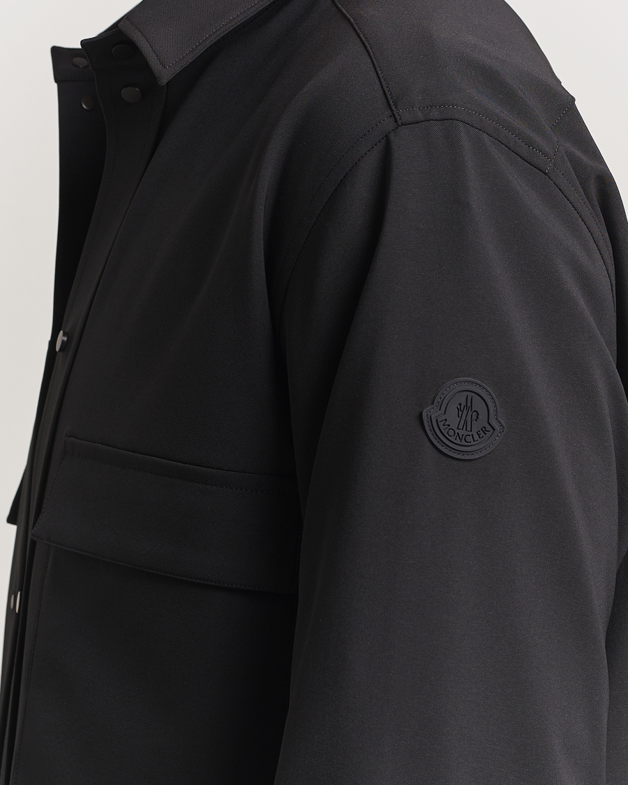 Herre | Skjorter | Moncler | Overshirt Black