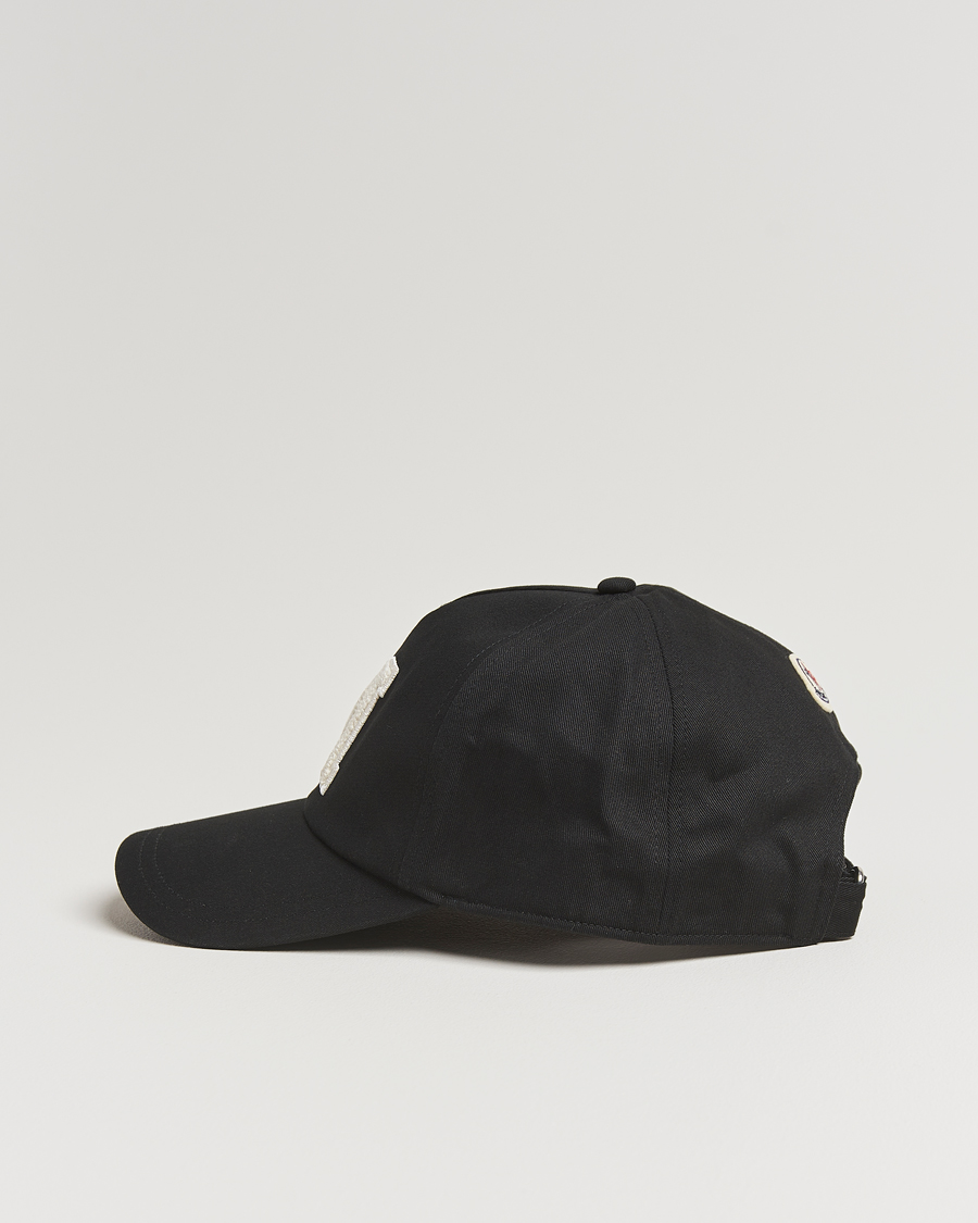 Herre | Hatter og capser | Moncler | Archive Logo Baseball Cap Black