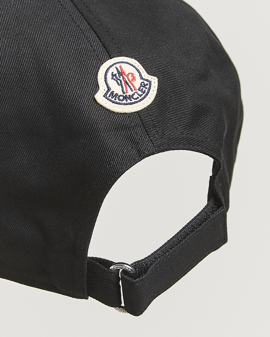 Herre | Hatter og capser | Moncler | Archive Logo Baseball Cap Black
