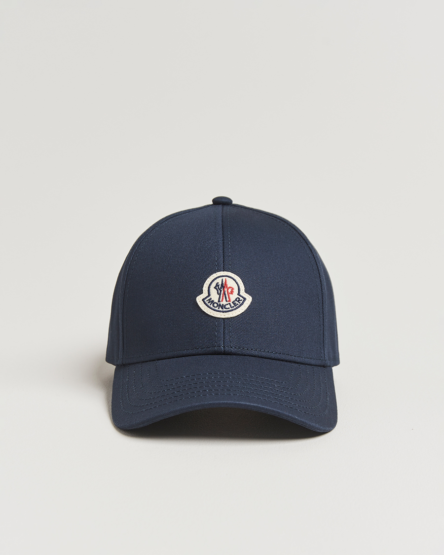 Herre | Hatter og capser | Moncler | Logo Baseball Cap Navy
