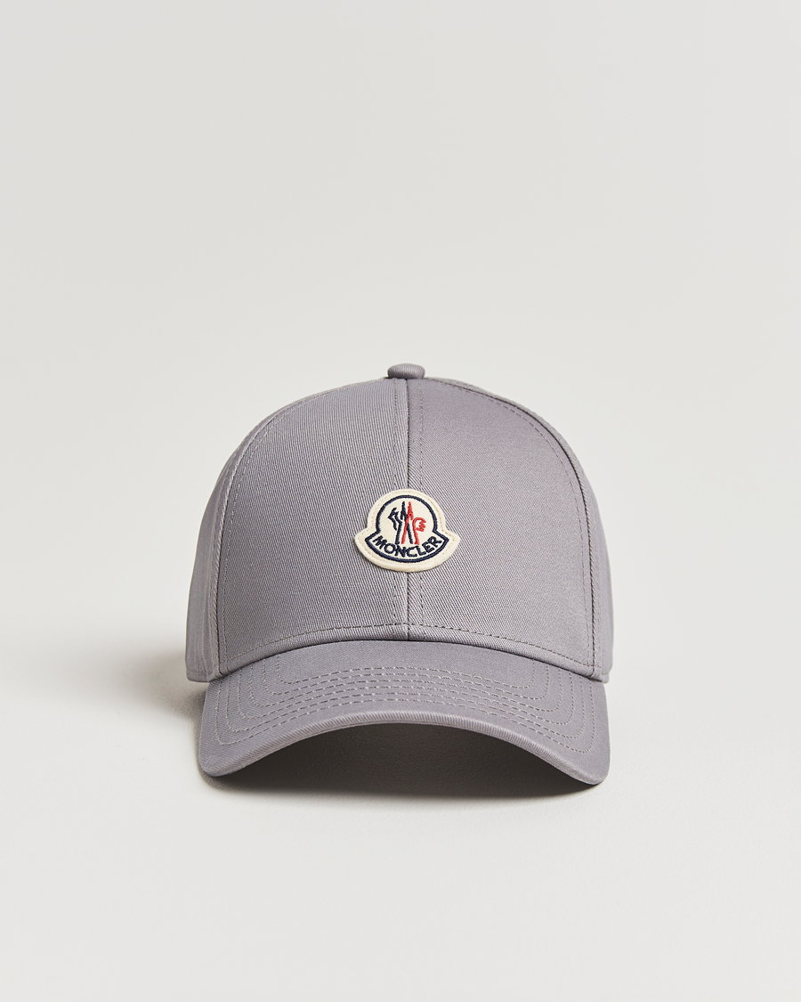 Herre | Hatter og capser | Moncler | Logo Baseball Cap Grey