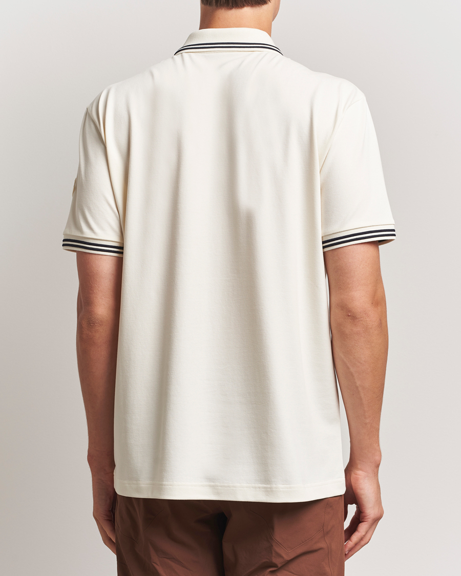 Herre | Pikéer | Moncler | Vintage Logo Polo Off White