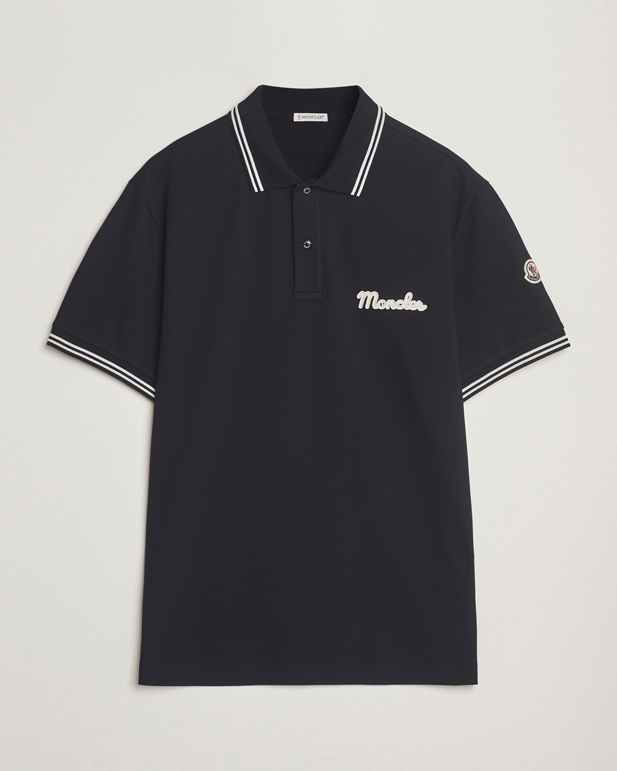Herre | Pikéer | Moncler | Vintage Logo Polo Navy
