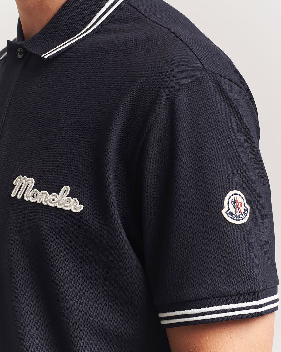 Herre | Pikéer | Moncler | Vintage Logo Polo Navy